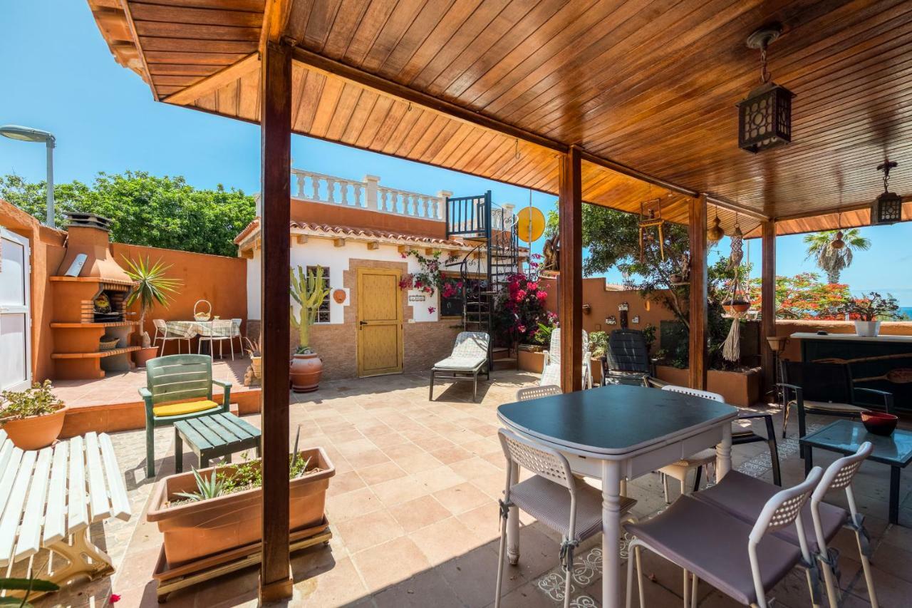 Camping Cabin - Private Solarium & Pool - Bbq San Bartolome de Tirajana  Exterior photo